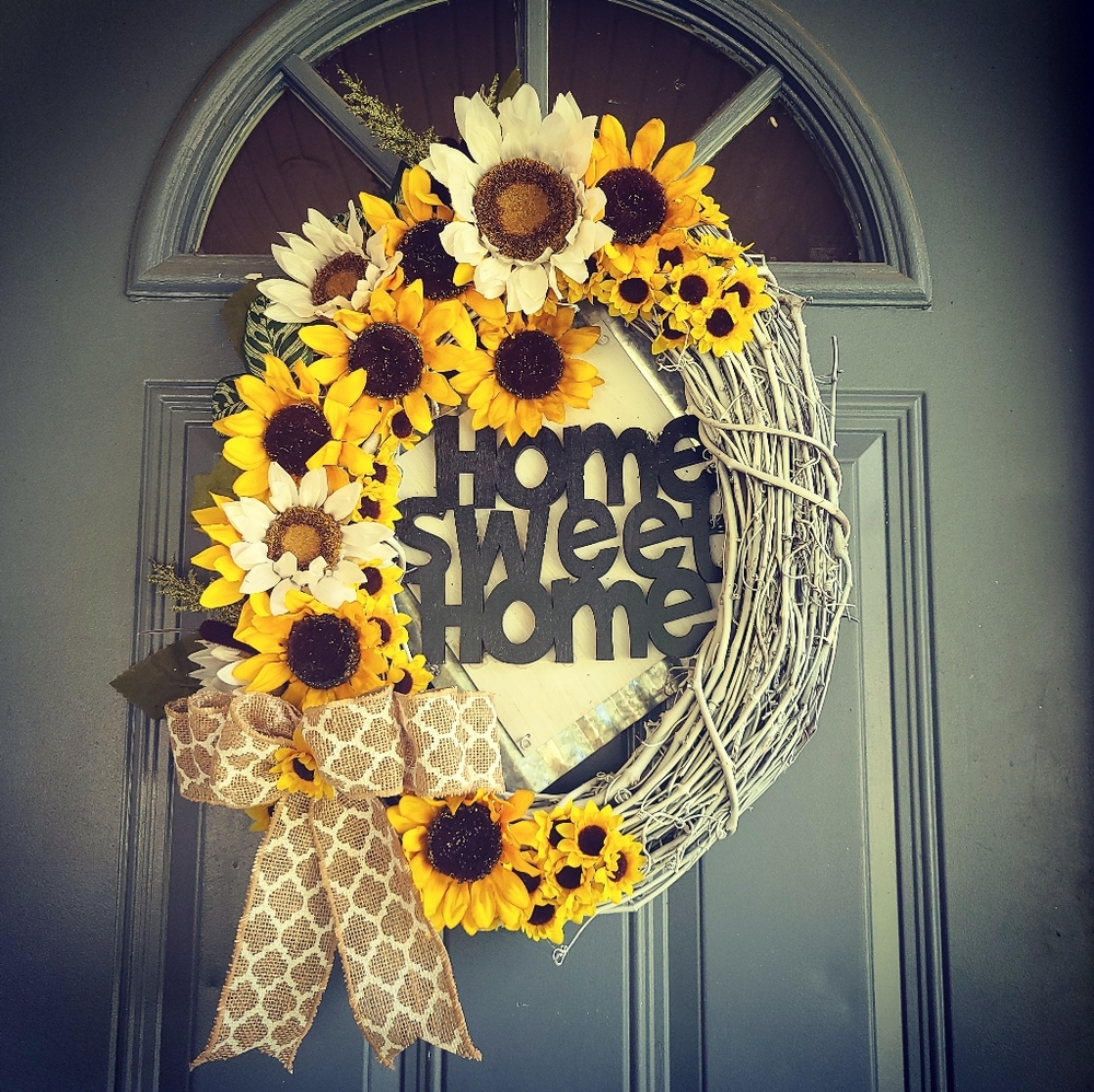 Homemade wreath